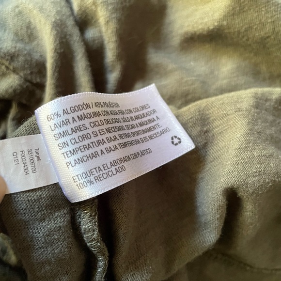 Olive green racerback tank top - Picture 5 of 5